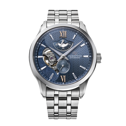 Orient Star Comtemporary Layered Skeleton Blue RK-AV0B08L00B Automatic Nam 41mm USED