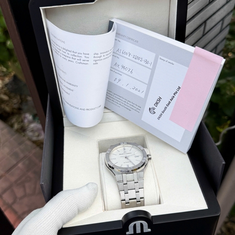 Maurice Lacroix Aikon White  AI6008-SS002-130-1 Automatic Nam 42mm USED