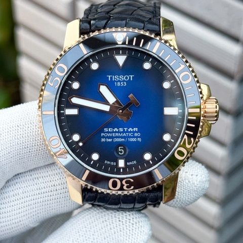 Tissot Seastar 1000 Blue T120.407.37.041.00 Powermatic 80 Nam 42mm USED