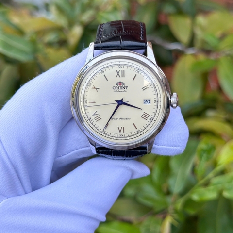 Orient Bambino 2 FAC00009W0 Automatic Nam 40.5mm USED (TRẮNG NGÀ)