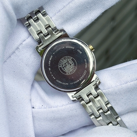 Citizen Silhouette Crystal EX1244-51D Eco Drive  Nữ 22mm USED