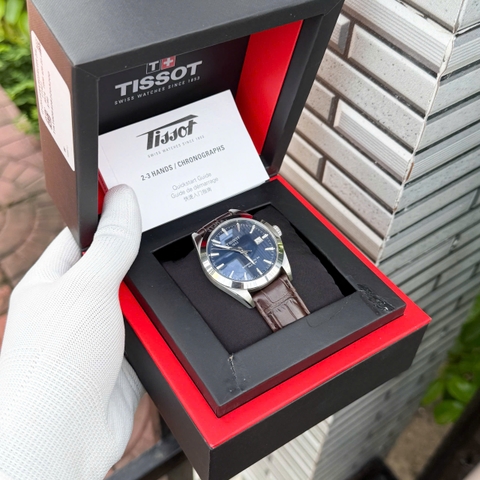 Tissot Gentleman Silicium Blue T127.407.16.041.00 Powermatic 80 Nam 40mm USED