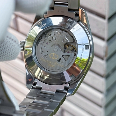Orient Star Titanium Mechanical Black RK-AF0001B Automatic Nam 40mm USED