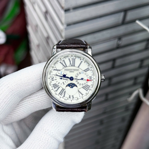 Frederique Constant Business Timer Moonphase FC-270EG3P6 Quartz Nam 38mm USED