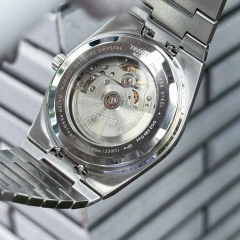 Tissot PRX Ice-Blue T137.407.11.351.00 Set 2 Dây Powermatic 80 Nam 40mm USED