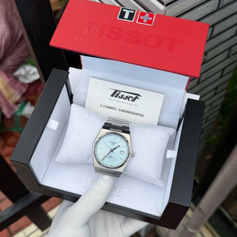 Tissot PRX Ice-Blue T137.407.11.351.00 Powermatic 80 Nam 40mm USED