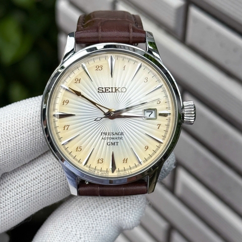 Seiko Presage Cooktail Time GMT SSK041J1 Automatic Nam 40.5mm USED