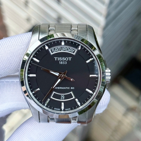 Tissot Couturier Daydate Black T035.407.11.051.01 Powermatic 80 Nam 39mm USED