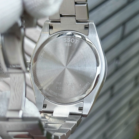 Tissot Gentleman Blue T127.410.11.041.00 Quartz Nam 40mm USED