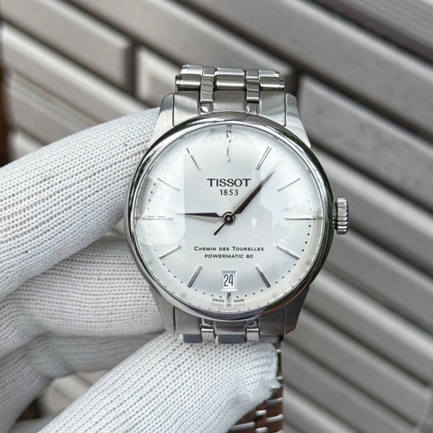 Tissot Chemin Des Les Tourelles T139.207.11.031.00 Powermatic 80 Unisex 34mm USED