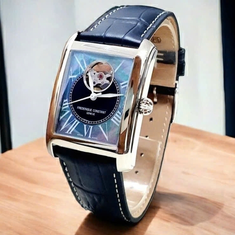 Frederique Constant Carree Heartbeat MOP FC-310MPN4S36 Limited 220/300 Automatic Nam 30.4x33.3mm USED