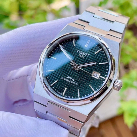 Tissot PRX Green T137.407.11.091.00 Powermatic 80 Nam 40mm NEW