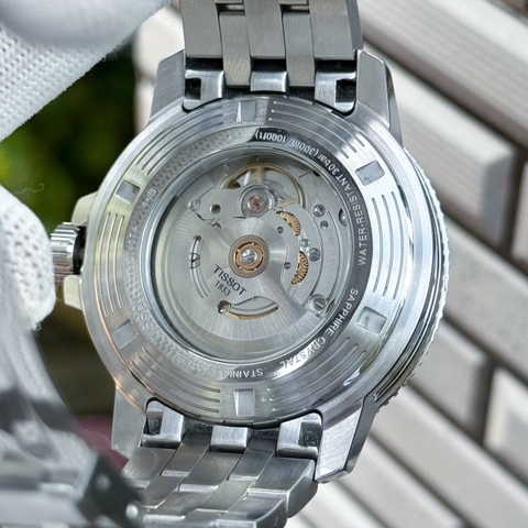 Tissot Seastar 1000 Green T120.407.11.091.01 Powermatic 80 Nam 43mm USED