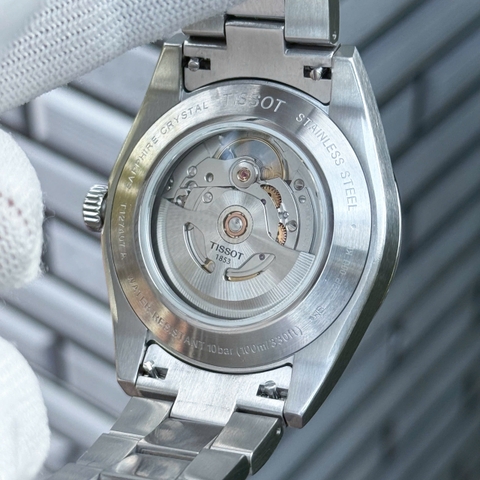 Tissot Gentleman Silicium Grey T127.407.11.081.00 Powermatic 80 Nam 40mm USED