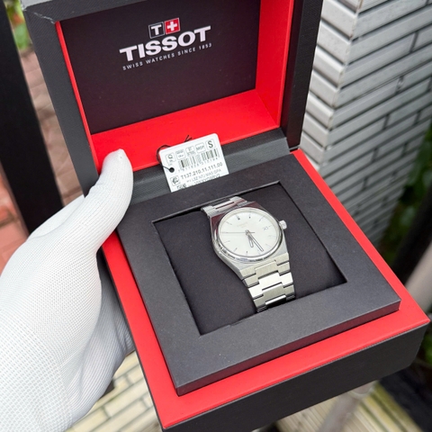 Tissot PRX MOP White T137.210.11.111.00 Quartz Unisex 35mm USED