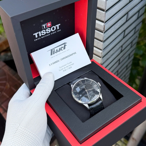 Tissot Chemin Des Tourelles Black T099.407.16.058.00 Powermatic 80 Nam 42mm USED