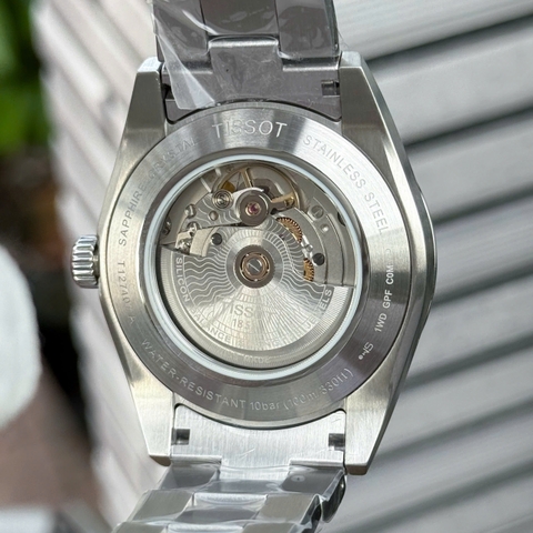 Tissot Gentleman Silicium Blue T127.407.11.041.00 Powermatic 80 Nam 40mm USED