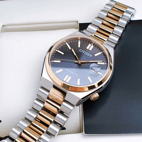 Citizen Tsuyosa Mechanical Black Demi Gold NJ0154-80H Automatic Nam 40mm NEW