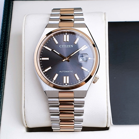 Citizen Tsuyosa Mechanical Black Demi Gold NJ0154-80H Automatic Nam 40mm NEW