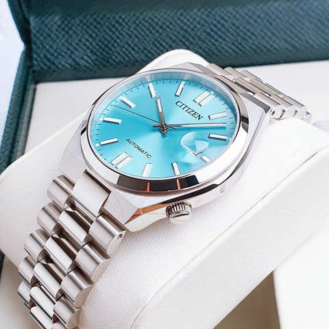 Citizen Tsuyosa Mechanical Blue NJ0151-88M Automatic Nam 40mm NEW