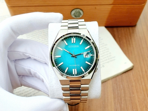 Citizen Tsuyosa Mechanical Blue NJ0151-88X Automatic Nam 40mm NEW