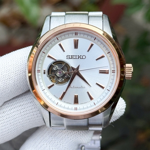 Seiko Presage Demi Rose Gold SARY052 Automatic Nam 41mm USED