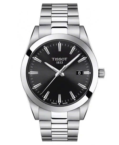 Tissot Gentleman Black T127.410.11.051.00 Quartz Nam 40mm USED