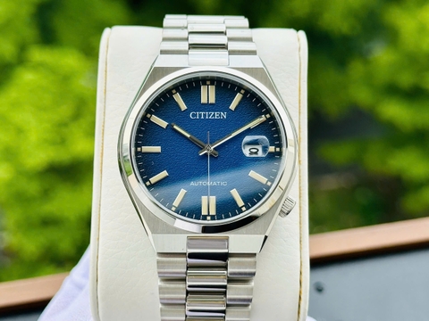 Citizen Tsuyosa Mechanical Blue NJ0151-88L Automatic Nam 40mm NEW