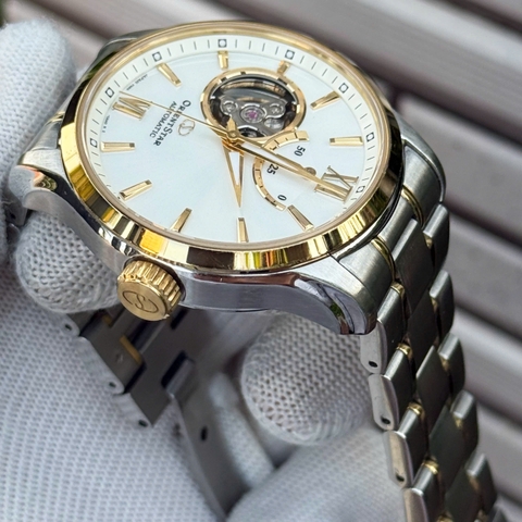 Orient Star Open Heart Demi Gold RK-AT0004S00B Automatic Nam 39.3mm USED