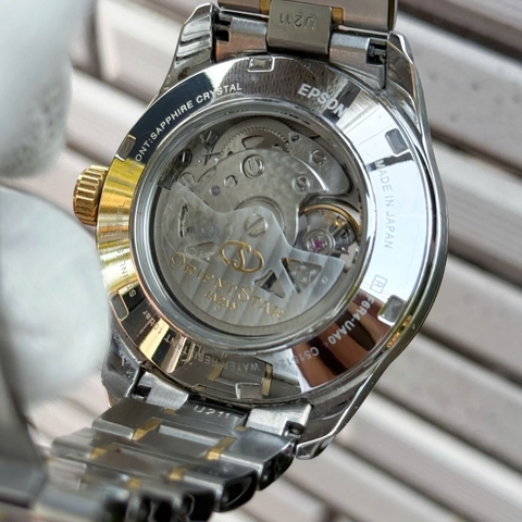 Orient Star Open Heart Demi Gold RK-AT0004S00B Automatic Nam 39.3mm USED