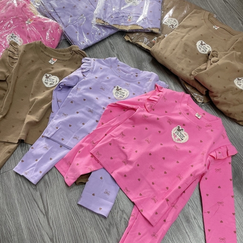 G740-Bộ cotton zip trái tim (07.15kg)