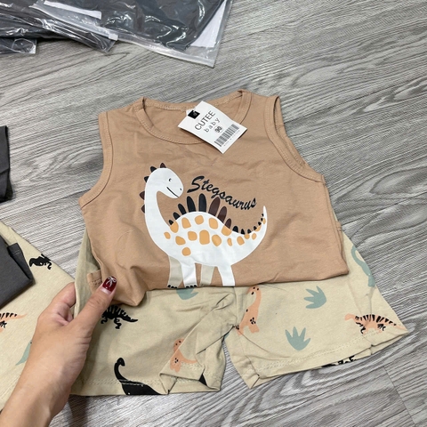 T696-Bộ balo cotton KL nâu (08.22kg)