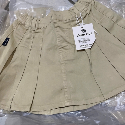 V432-Chân váy kaki xếp ly xoè (22.40kg)