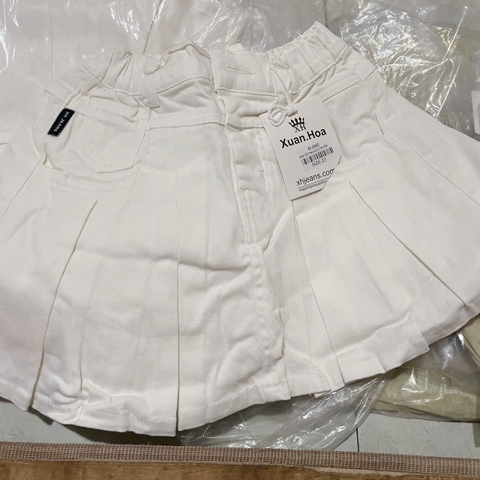 V432-Chân váy kaki xếp ly xoè (22.40kg)