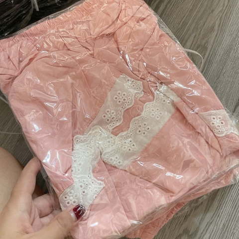 V433-Chân váy gió hàn dài 2 tầng (11.45kg)