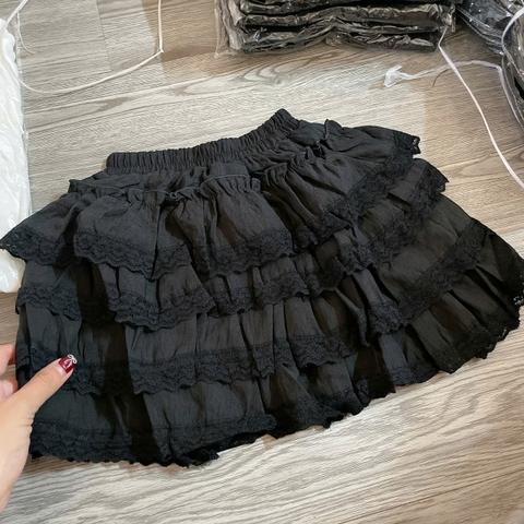 V434-Chân váy đũi xoè 4 tầng (11.45kg)