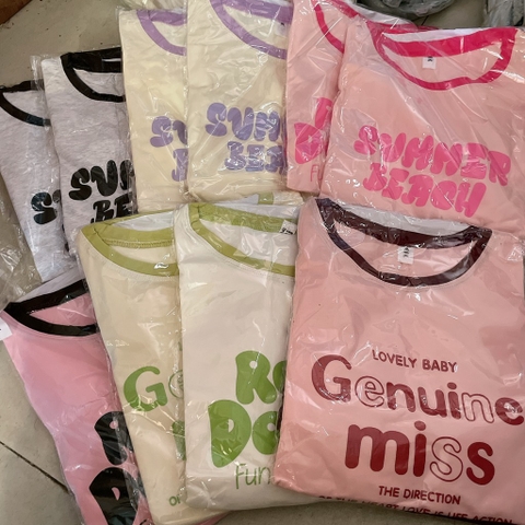 G862-Bộ cotton đùi in chữ viền (38.48kg)