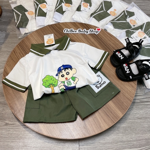 T759-Bộ polo cotton cu Shin rêu (11.30kg)
