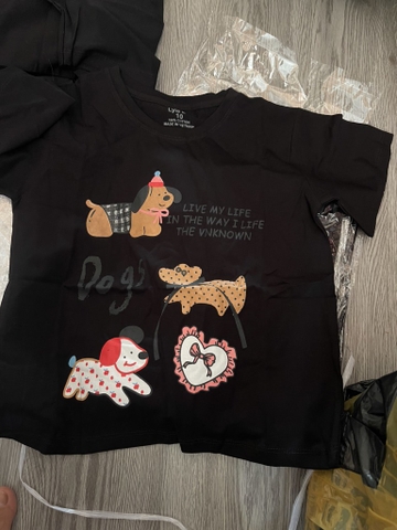 A223-Áo cotton cún đen (10.35.4656)