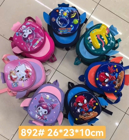 B007-Balo mầm cá 26*23*10