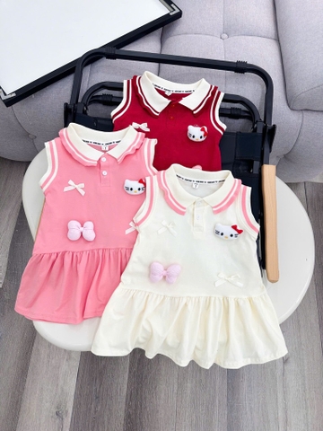 V406-Váy polo thun SN Kitty nổi (08.18kg)