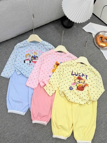 G904-Set giấy chấm bi quần gió dài (10.16kg)