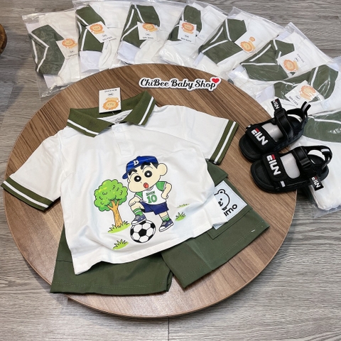 T759-Bộ polo cotton cu Shin rêu (11.30kg)