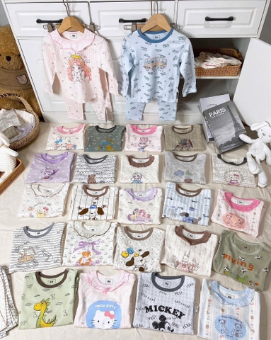 B597-Bộ dài cotton kk tone Hàn (08.20kg)