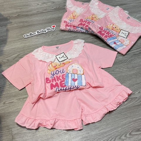 G895-Bộ cộc cotton bèo Happy (18.26kg)
