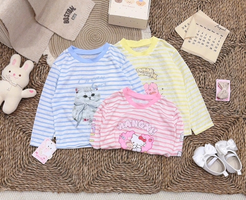 A448-Áo giấy kẻ mèo Kitty (10.22kg)