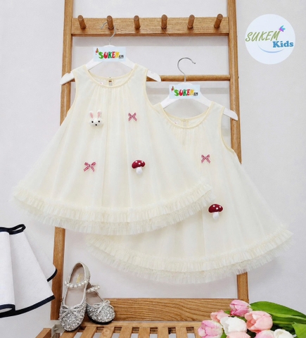 V450-Váy công chúa bèo thỏ nổi (21.37kg)