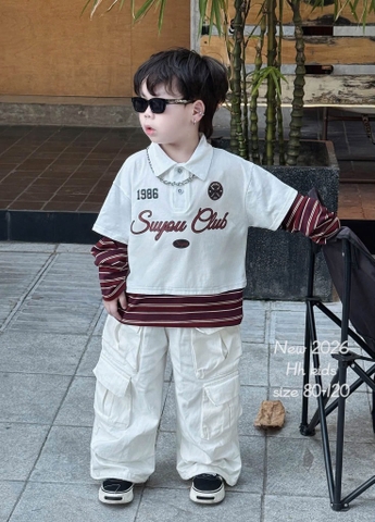 A458-Áo polo QC tay dài 1986 (12.25kg)