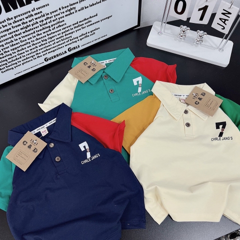 A078-Áo polo phối màu số 7