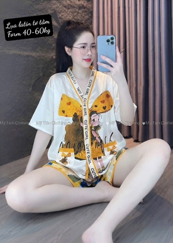 N049-Pijama 40-60kg Cộc Latin